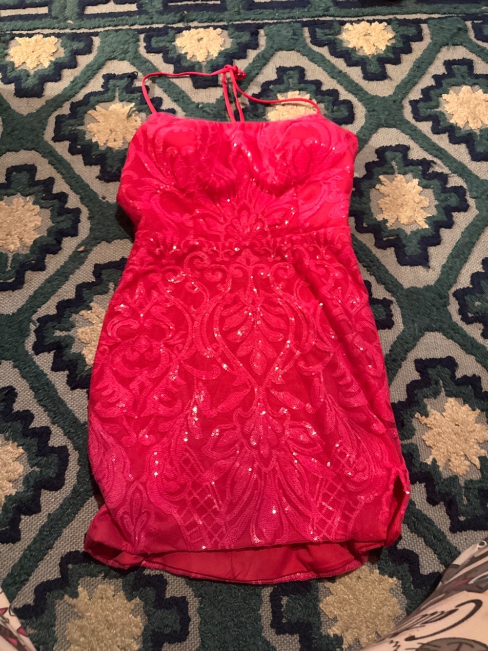 SEQUIN HOMECOMING DRESS or special occasion dress